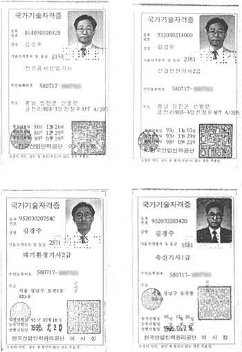 자격증 보유현황